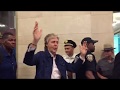 Paul McCartney walks into the concert at Grand Central Station - September 7, 2018