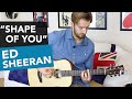 SHAPE OF YOU - ED SHEERAN Guitar Lesson Tutorial - how to play Chords