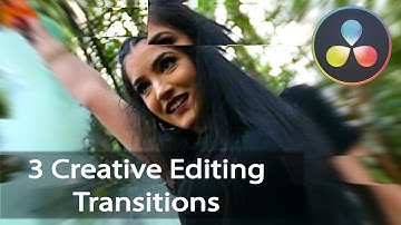 3 Editing Transitions In Davinci Resolve 15 | Cinematic Vlog Transitions