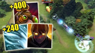 Max attack speed with 1290 Attack range | Dota 2 Ability draft
