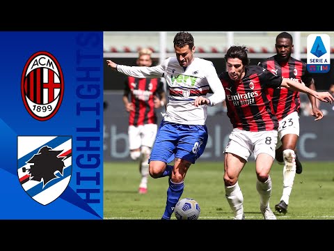 Milan 1-1 Sampdoria | Quagliarella, poi Hauge: pari tra Samp e Milan | Serie A TIM