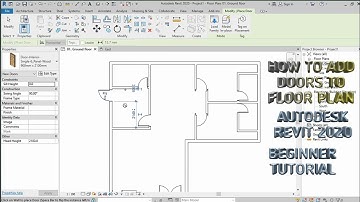 Autodesk Revit 2020 Tutorial; 06. How to Add Doors and Edit Doors.