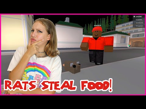 THE RATS ARE STEALING FOOD FROM THE KITCHEN!