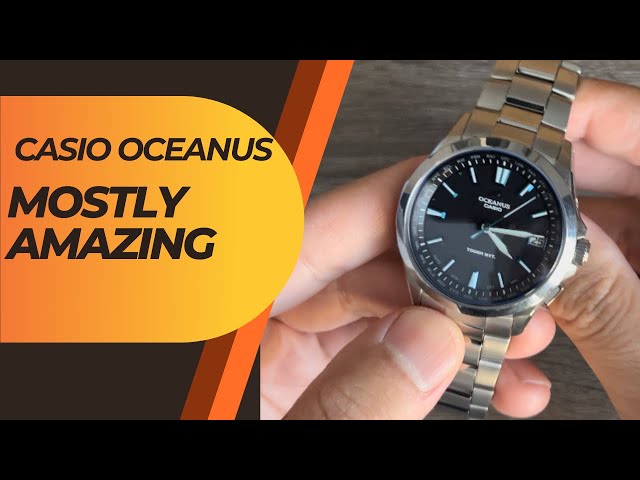 Casio Oceanus OCW-S100-1AJF Review - YouTube