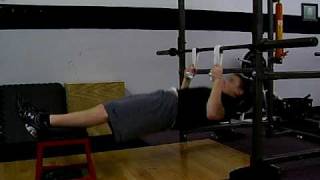reverse push-up with towel grip
