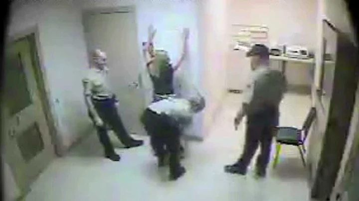 WARNING GRAPHIC: Surveillance video of Dana Holmes...