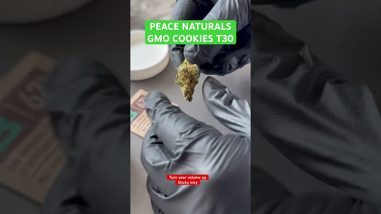 Peace Naturals GMO Cookies T30