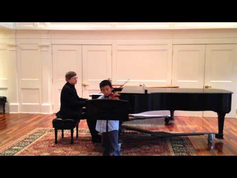 Alvin plays Gavotte by Gossec