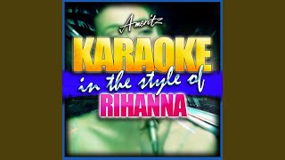 Te Amo in The Style Of Rihanna karaoke Version