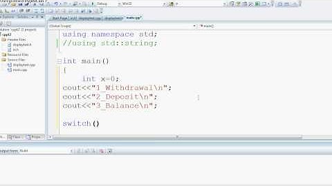 C++ Switch Statements