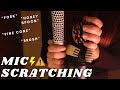 ASMR - BRAIN MELTING MIC SCRATCHING for your tingles and sleep | No cover