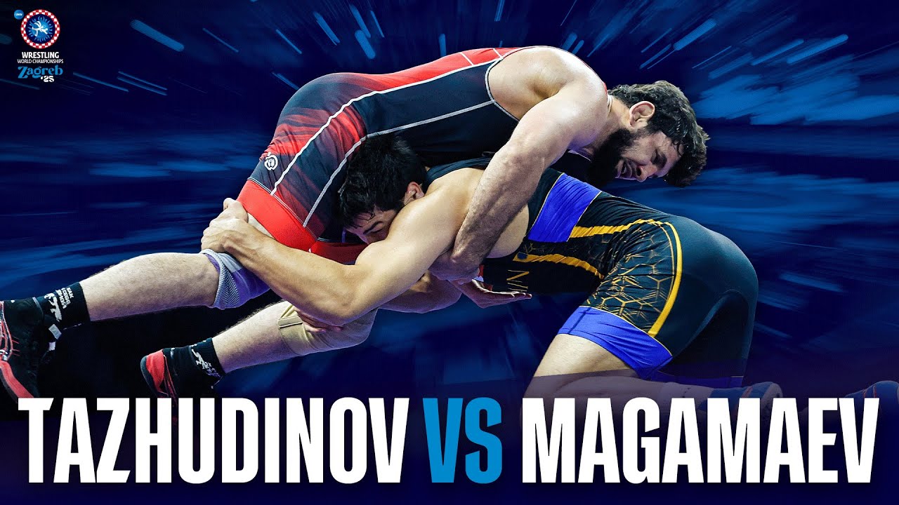 Akhmed MAGAMAEV (BUL) vs. Akhmed TAZHUDINOV (BRN) | WORLD CHAMPIONSHIPS 2025 | 97kg Bronze Medal