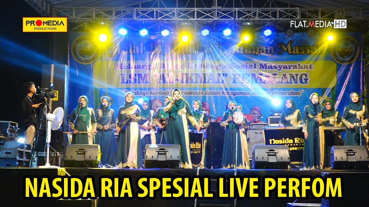 NASIDA RIA - LIVE PERFOM QASIDAH TERBARU