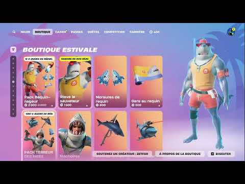 boutique fortnite du 13 juillet 2025