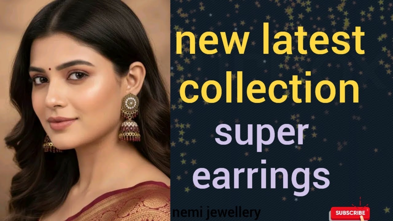 New collection earrings for wedding and party for girls and women