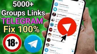 🔥 5000  New Telegram Group Links | Viral Telegram Channels | Unlimited Telegram Groups 🔥