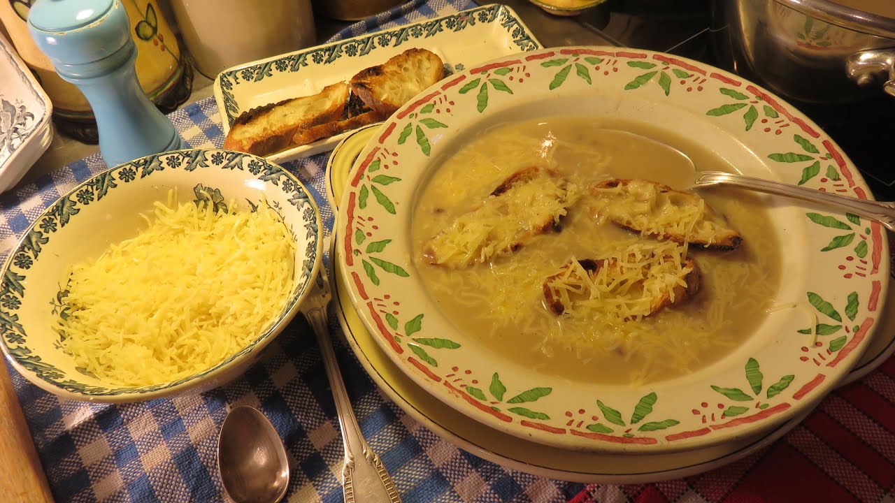 MA SOUPE A L OIGNON à l ancienne ou Potage parisien d autrefois Mère