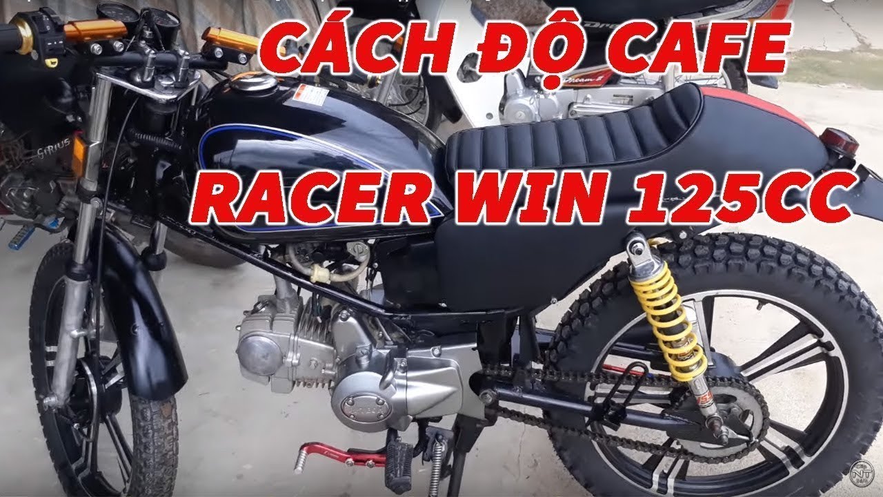 Độ xe WIN 125cc cafe racer từ A đến Z đẹp mê hồn - Custom bike WIN 125cc cafe racer