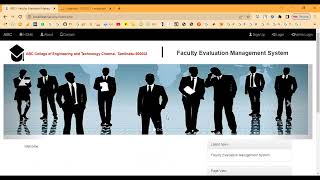 Faculty Evaluation System