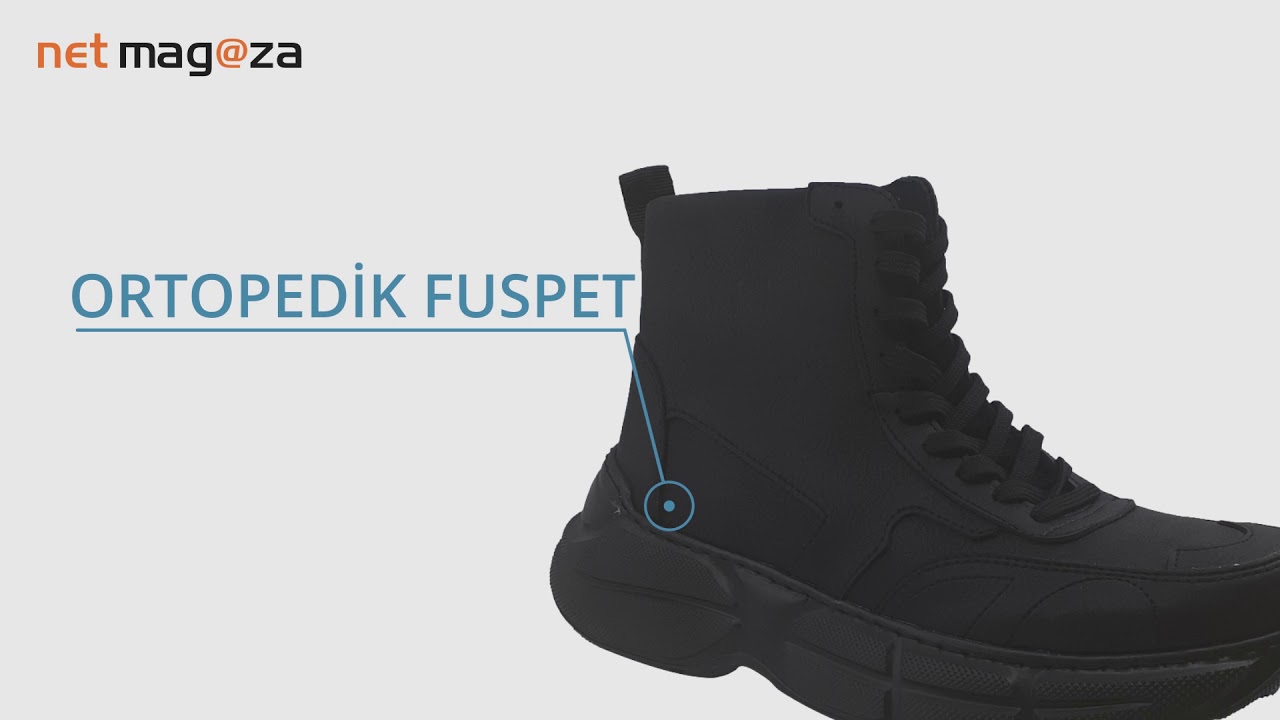 Chekich Siyah Erkek Bot (CH077 ST)