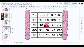 Valentine’s Day Decimals - Digital Bingo Game screenshot 1