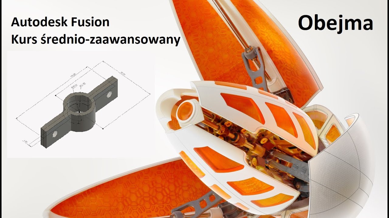 Autodesk Fusion - Kurs średnio-zaawansowany (cz.1) (2025)