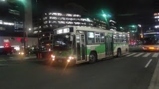 【3DFHD】都営バス・惜別 S-E353 回送車(ISUZU CUBIC) 東京駅八重洲