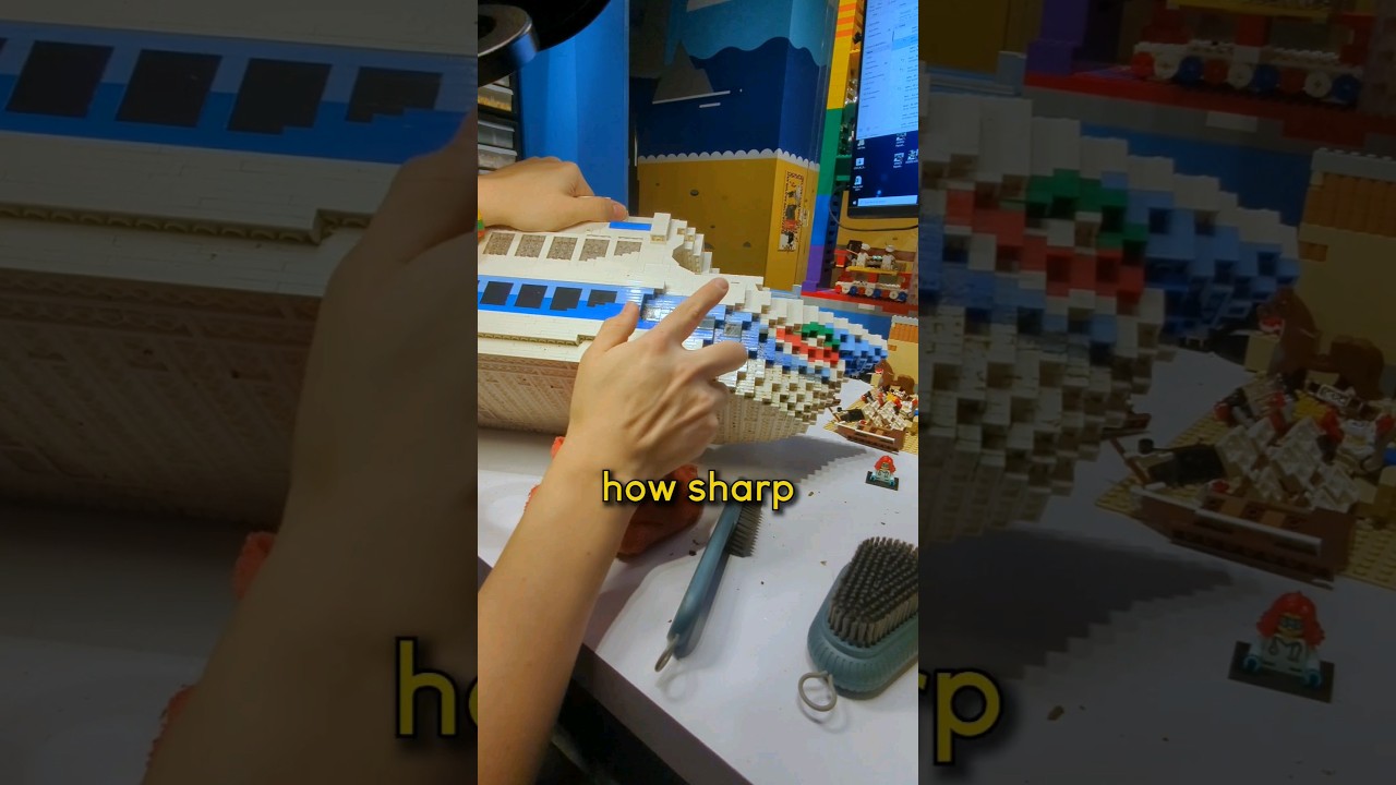 Nearly got a LEGO cut! 