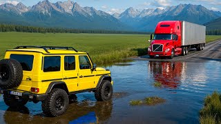 Cars vs Deep Water Challenge #15 in BeamNG Drive!