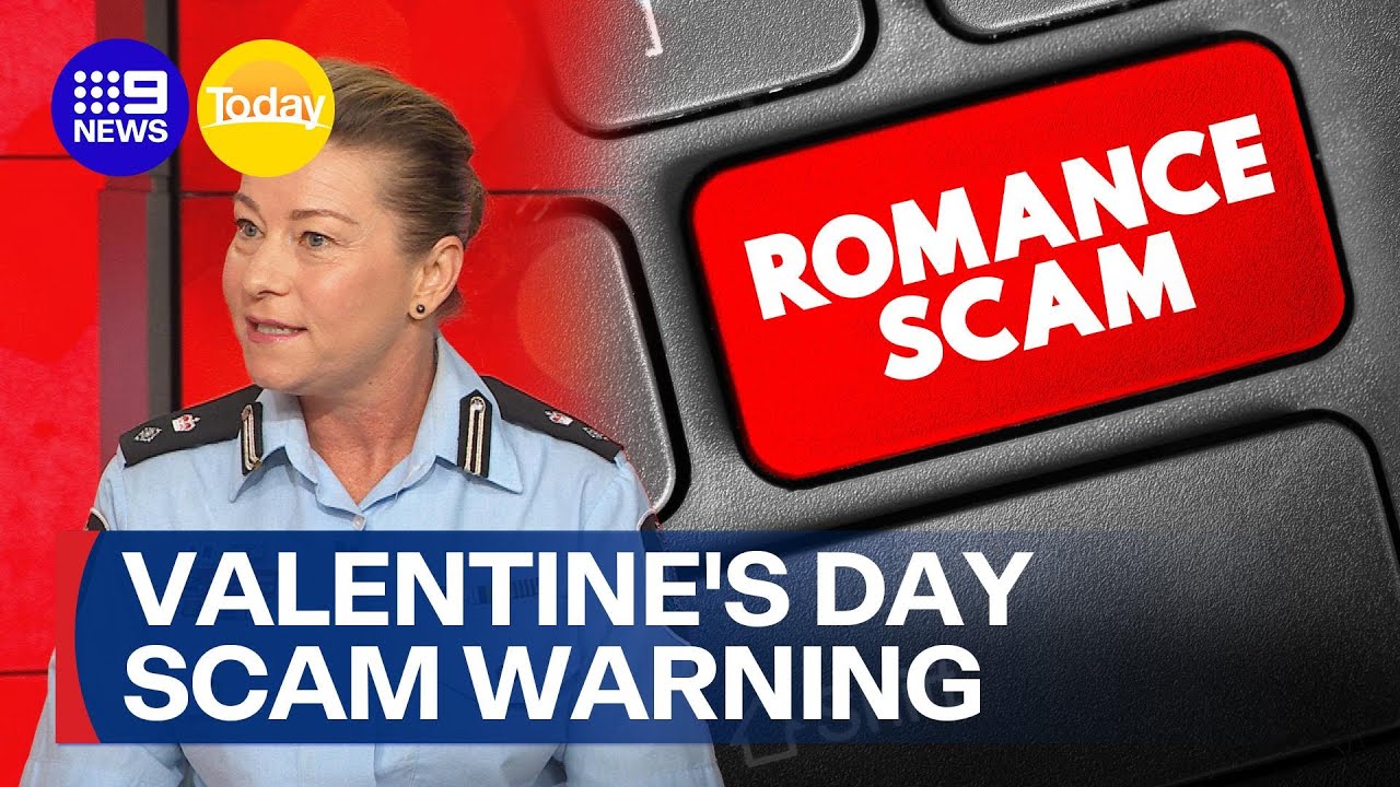 AFP sounding alarm over romance scams with Valentine's Day approaching | 9 News Australia