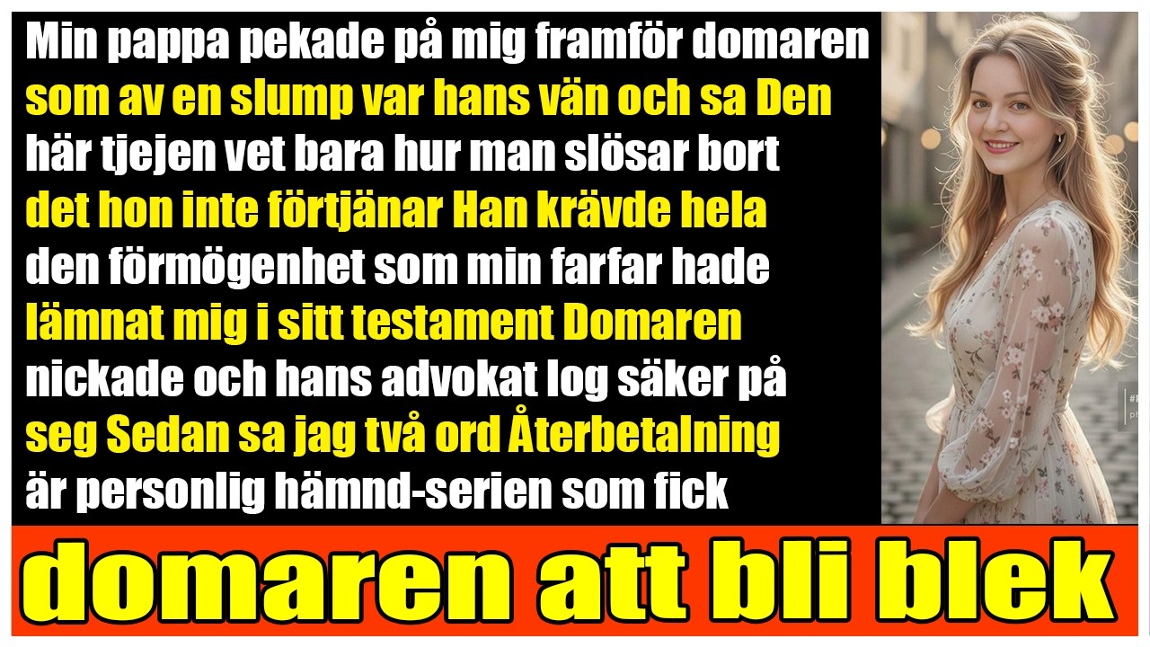 Min pappa krävde hela min förmögenhet i rätten mitt svar tystade honom