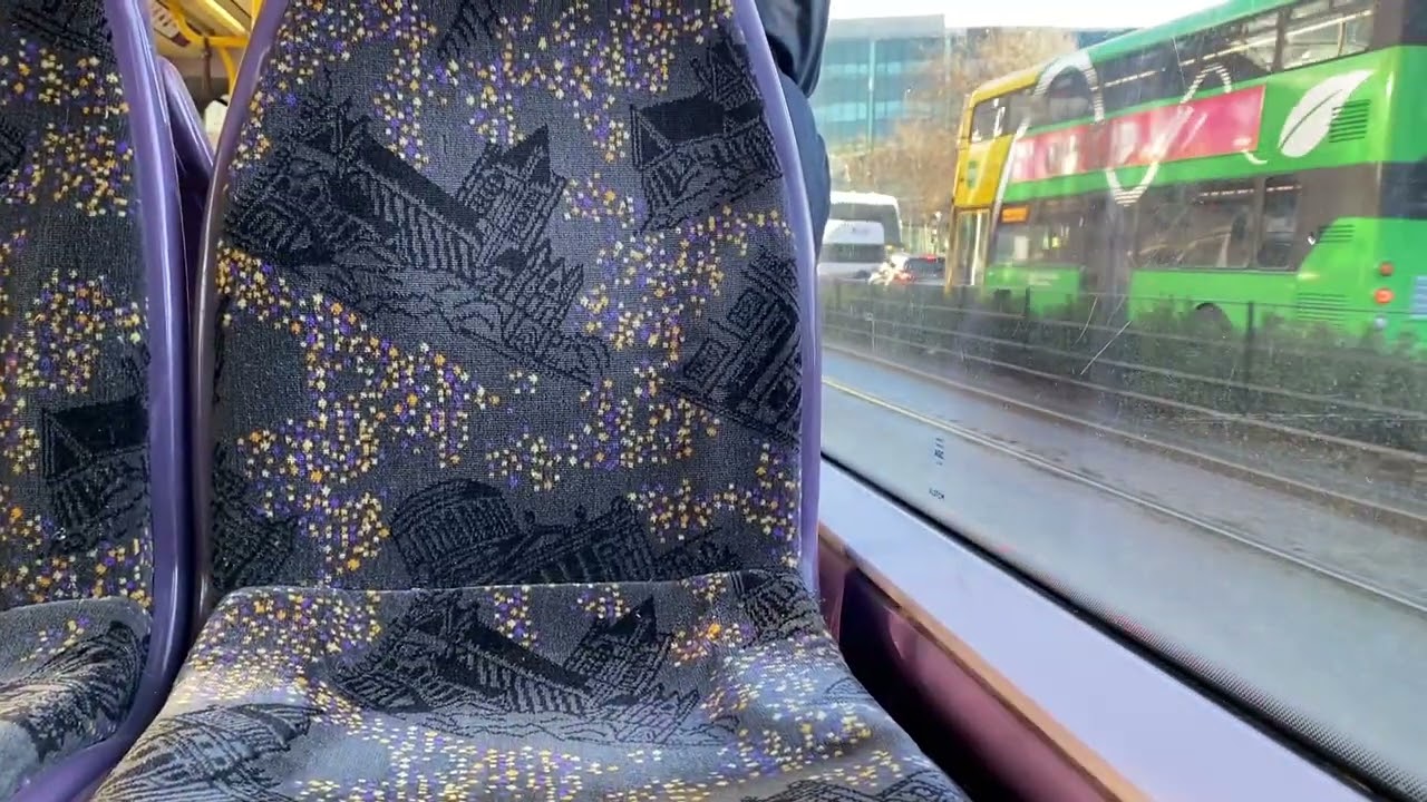 LUAS Tram Number 4000, Onboard Abbey St To Busaras