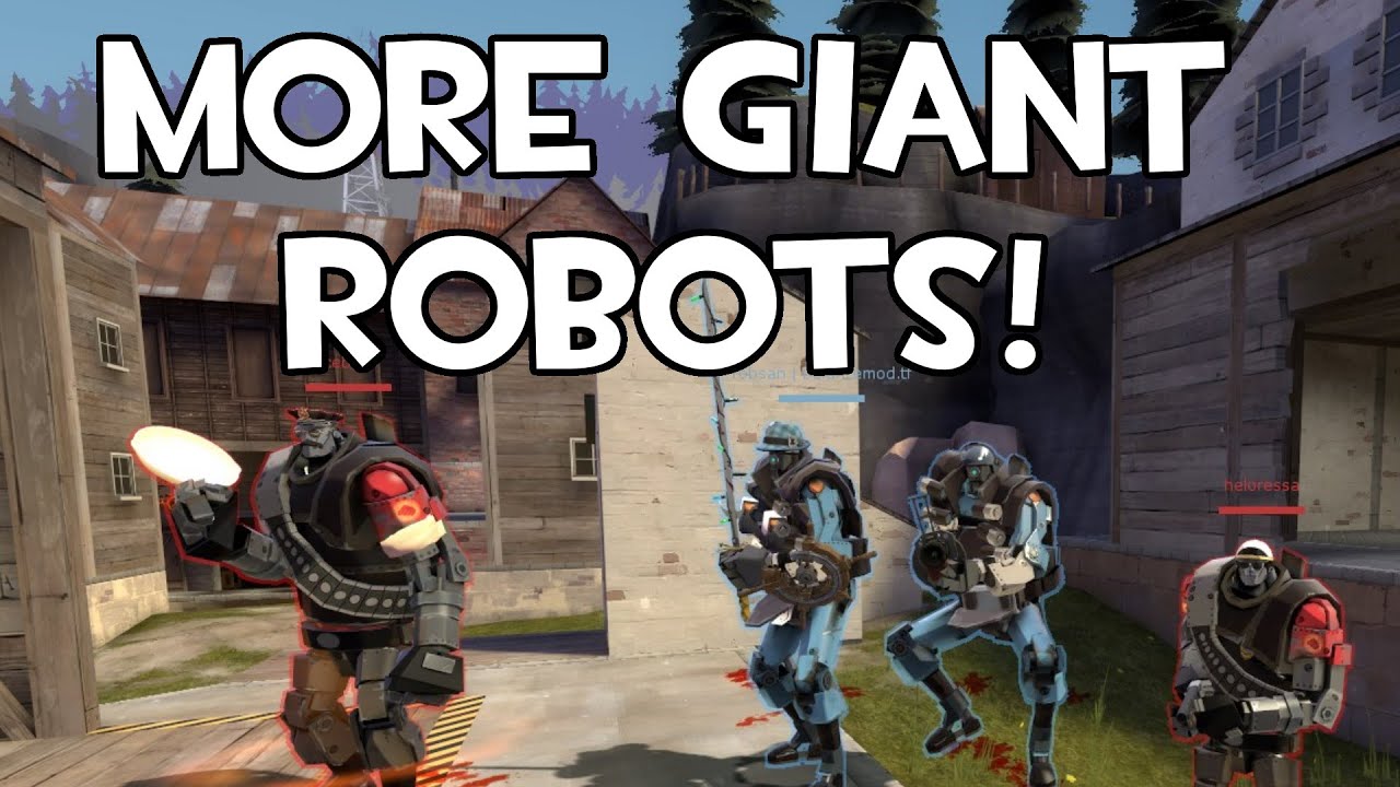 Giant Robots Boss Mode - 18 robots total - Giant Robots Boss Mode - 18 robots total