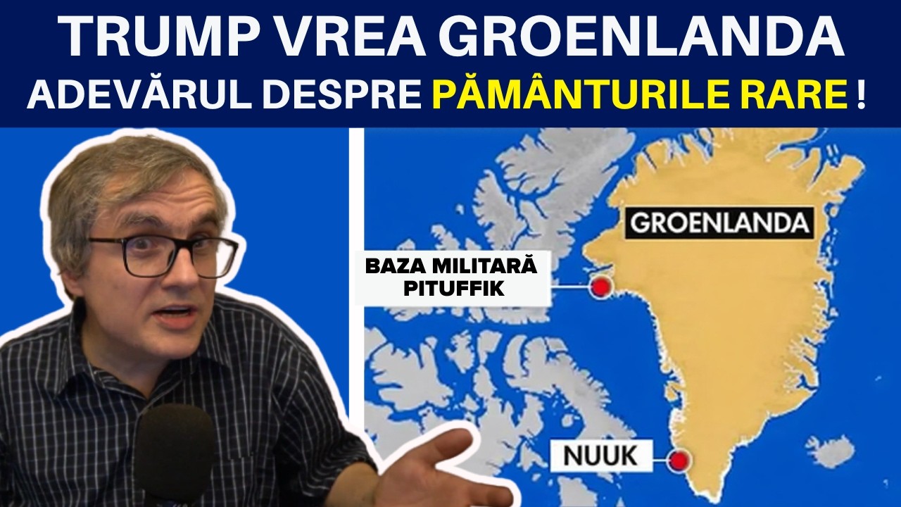 Groenlanda = aurul secolului? Adevărul despre pământurile rare!