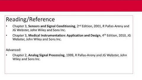 3.6 Signal Conditioning for Resistive Sensors - Reading
