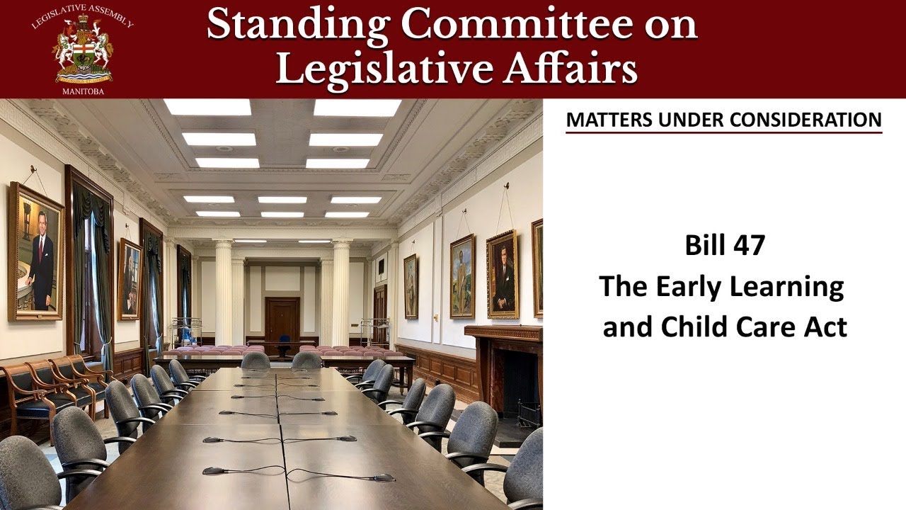 Standing Committee on Legislative Affairs– April 15, 2021