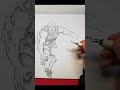 スラムダンク「桜木花道」イラストメイキング
