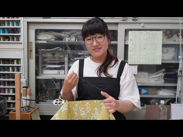 85 一針一針の手仕事に、こだわりを込めて - YouTube