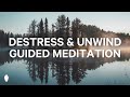 Destress and unwind  guided christian meditation