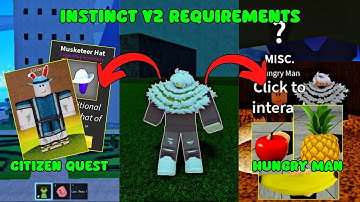 Full Guide on How to get INSTINCT V2 in Blox Fruits