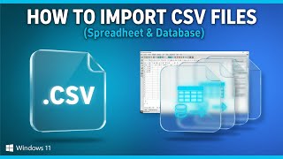 How to Import CSV Files (Microsoft Excel)