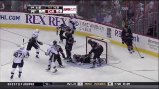 Lowlights: Penguins vs Hurricanes (3-11-2010)