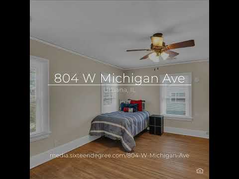 804 W Michigan Ave, Urbana, IL home video tour