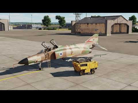 Видео: DCS F-4E Phantom II. Процедура запуска в DCS World.