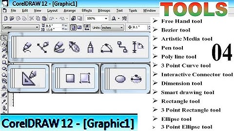 All Tools of CorelDraw 12 in Hindi | Corel DRAW Tutorial in Hindi | Coreldraw tools | Corel DRAW