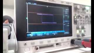 OP Amp hysteresis comparator (Schmitt trigger)
