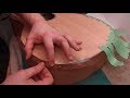 Guitar repair: loose braces and crafting an arm rest