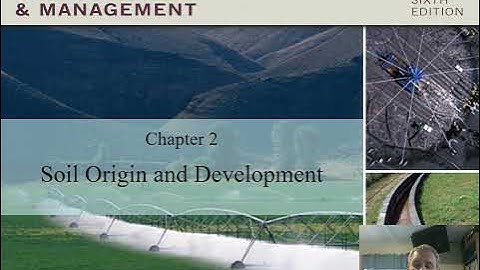 Soil Science and Management Lecture Chapter 2