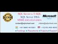 Basic SQL and SQL Server Intro session SQL School
