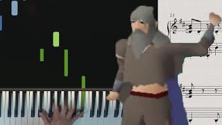 Settled - Swampletics intro piano cover (OSRS)